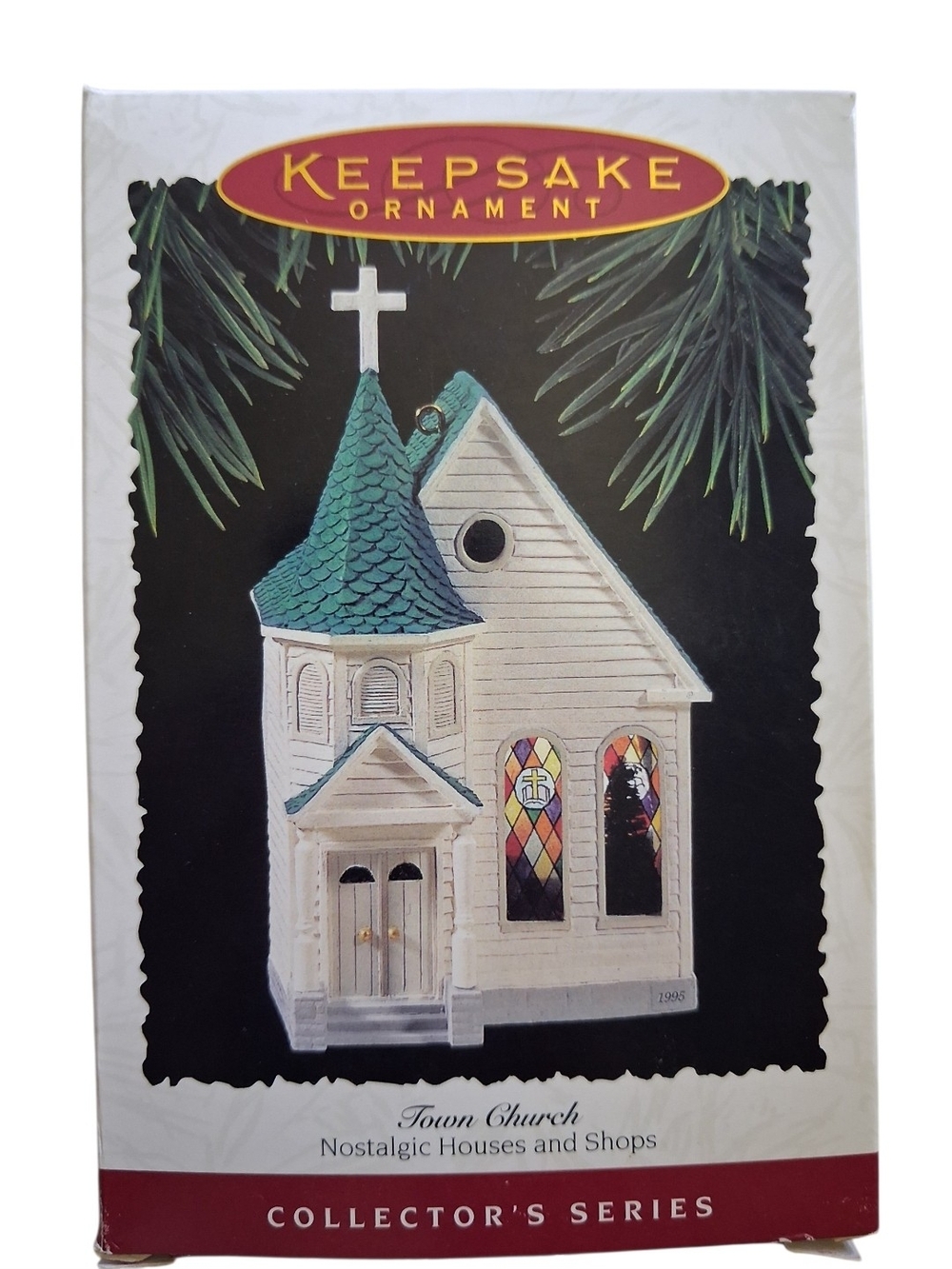 Keepsake Ornament Town Church